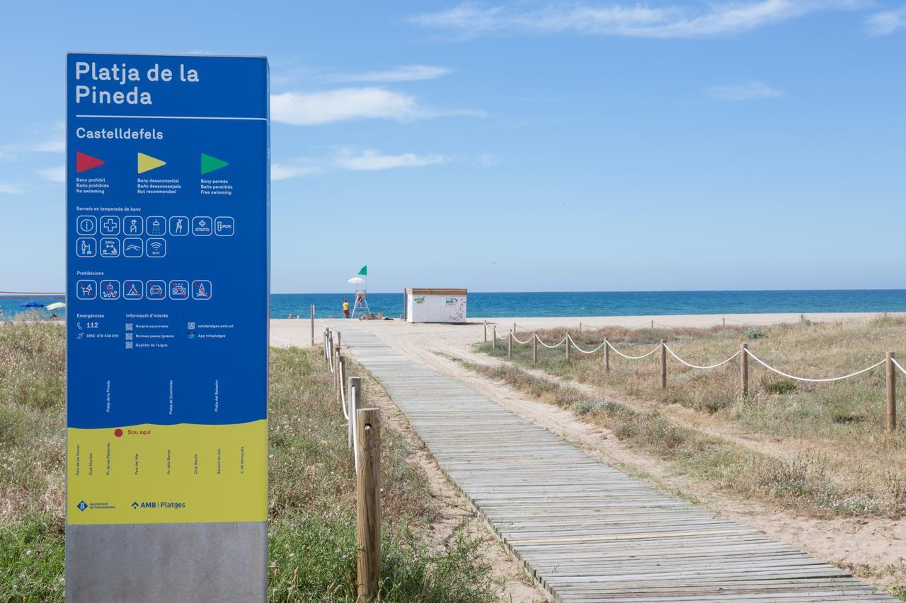 Rambla De Marisol Apartments Castelldefels Bagian luar foto